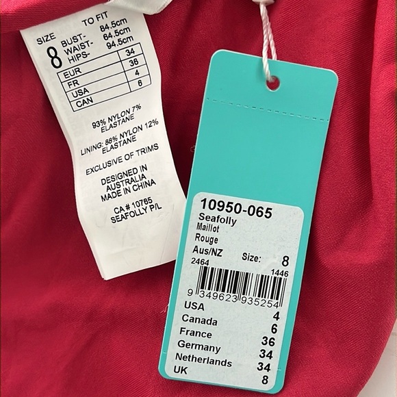 Seafolly Collective Cross-Back One-Piece Swimsuit - Picture 12 of 12